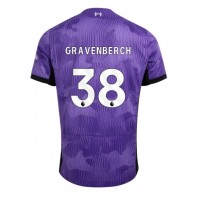 Camiseta Liverpool Ryan Gravenberch #38 Tercera Equipación 2023-24 manga corta